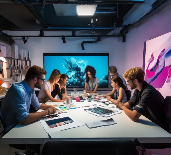 视觉设计艺术，广告公司中的专业风格